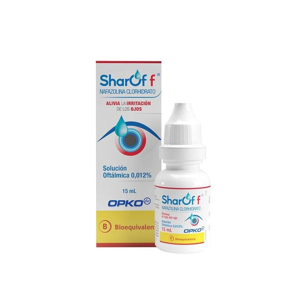 SHAROF F SOL. OFT 15 ML. - Opko chile sa