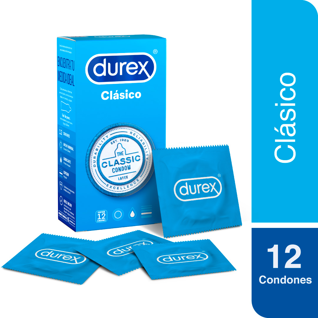 PRESERV. DUREX 12 UN. CLASICO - Reckitt benckiser