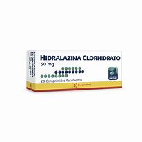 HIDRALAZINA COMPRIMIDOS 50 MILIGRAMOS 20 * - Mintlab