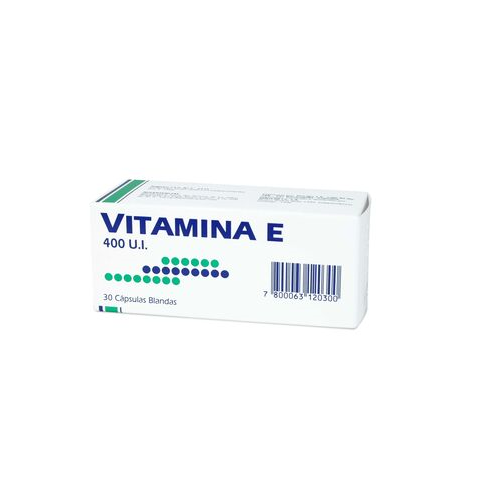 VITAMINA E CAPSULAS 400 UNIDADES INTERNACIONALES 30 * - Arama