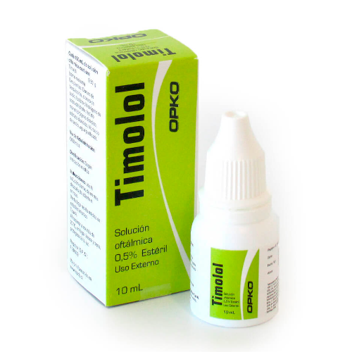 TIMOLOL SOLUCION OFTALMICA 0,50% DE 10 ML - Opko chile sa