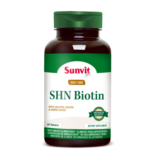 SHN BIOTIN 60 COMP. - Sunvit life