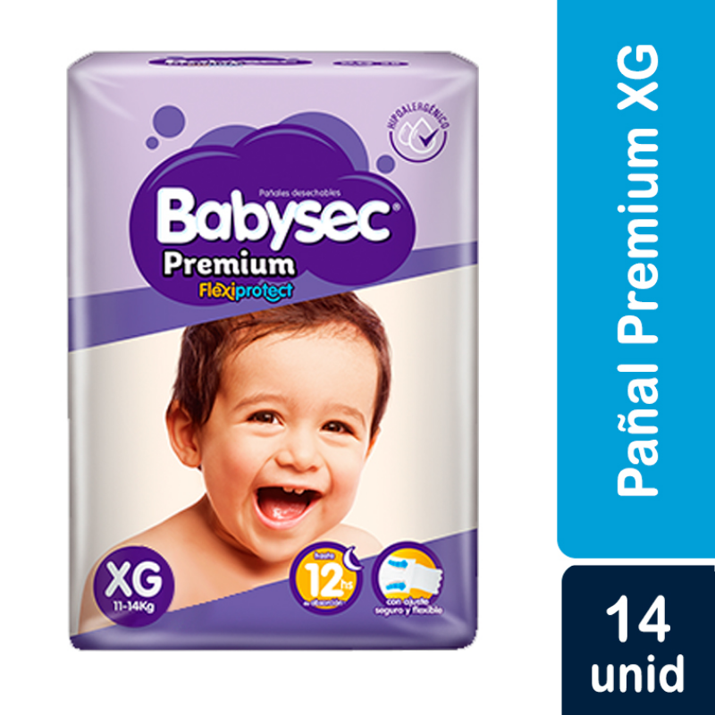 Product image of BABYSEC PREMIUM XG 14 UN. - Cmpc