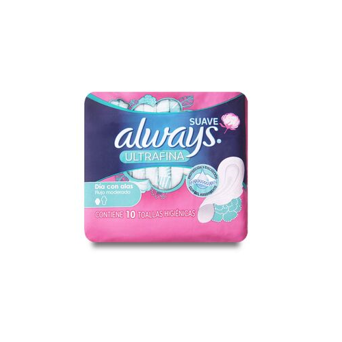 ALWAYS UF C/ALAS 10 UN. - P&g consumo