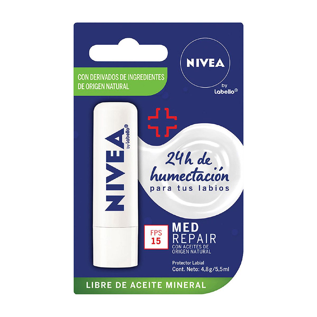 Product image of NIVEA PROTECTOR LABIAL FPS15 4,8 GRS. - Beiersdorf