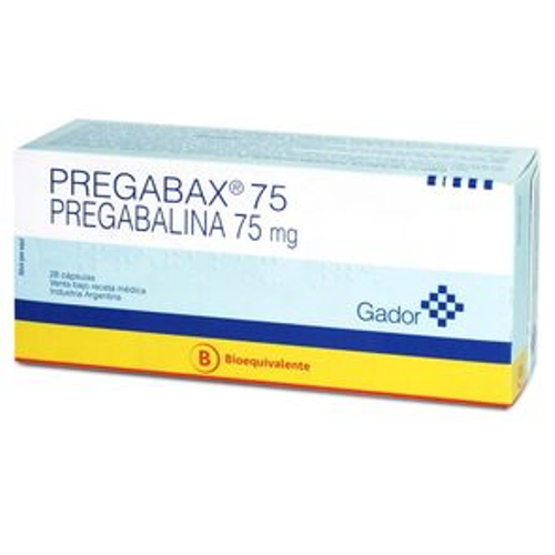 PREGABAX 75 CAPSULAS 75MG.28 - Gador