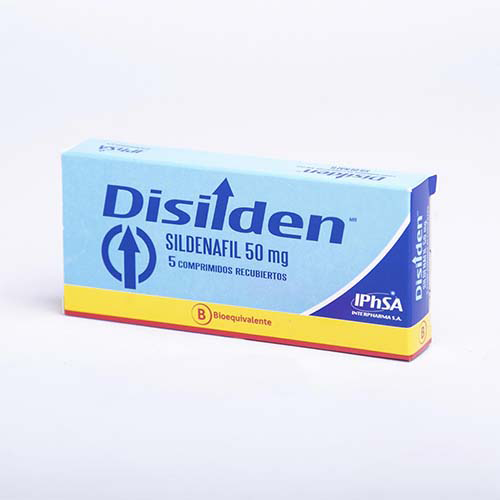 DISILDEN x5 COMPRIMIDOS DE 50 MG - Interpharma