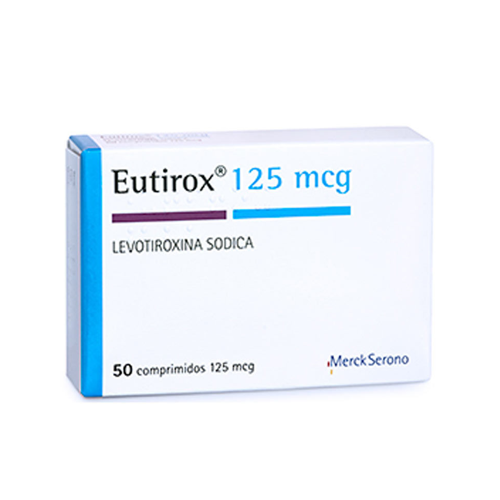 EUTIROX x50 COMPRIMIDOS DE 125 MCG - Merck