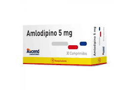 AMLODIPINO 5 MG. 30 COMP. - Laboratorio ascend