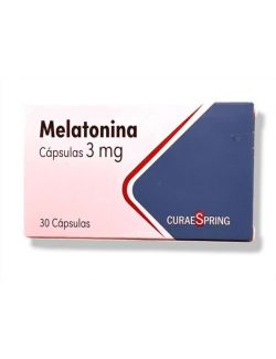 MELATONINA 3 MG. 30 CAP. (MDC) - Curae spring