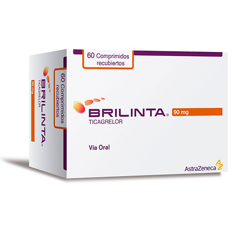 BRILINTA COMPRIMIDOS RECUBIERTOS 90MG.60 - Astrazeneca
