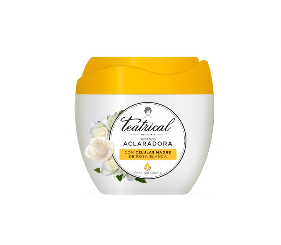TEATRICAL CR. 200 GR. ACLARADORA - Genomma lab
