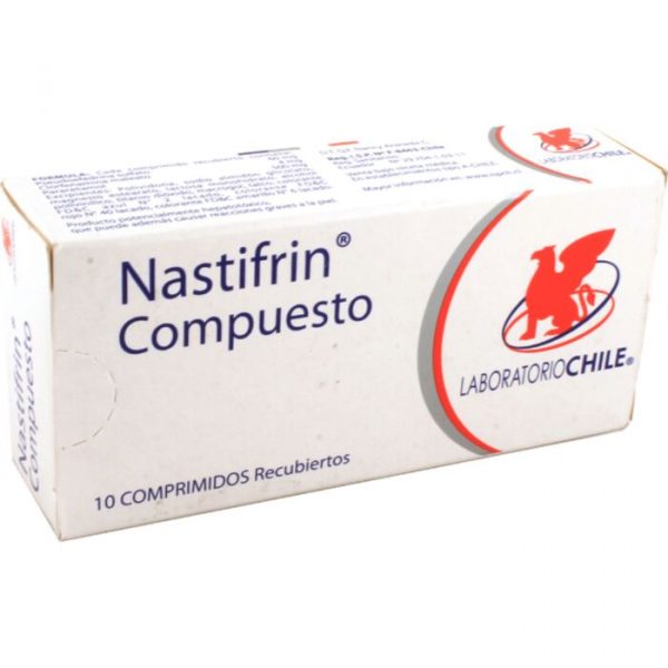 NASTIFRIN COMPT. 10 COMP. - Lab. chile