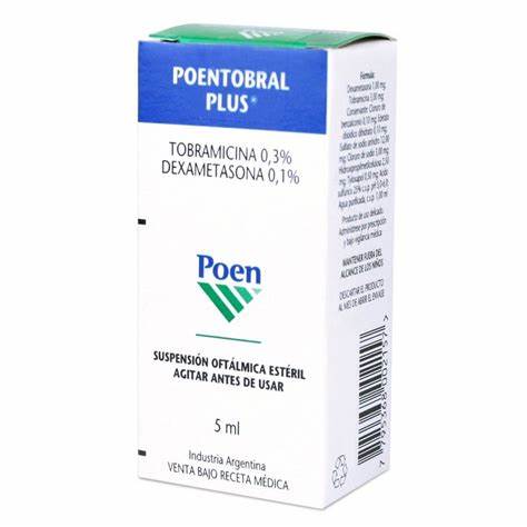 POENTOBRAL PLUS SUSPENSION OFTALMICA ESTERIL DE 5 ML