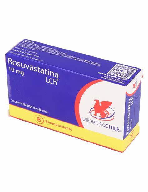 ROSUVASTATINA 10 MG. 30 COMP. (LCH) - Lab. chile