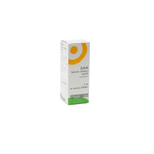ZABAK SOLUCION OFTALMICA 0,025% 5ML - Thea pharma