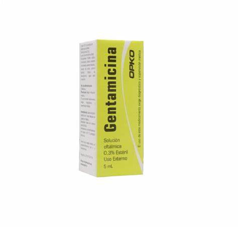 GENTAMICINA 0.3% SOL. OFT. 5 ML. (OPK) - Opko chile sa