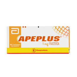 Apeplus (B) Finasterida 1mg 30 Comprimidos Recubiertos