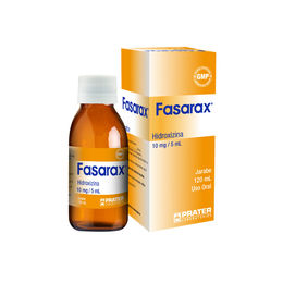 Fasarax (B) Hidroxizina 10mg/5ml Jarabe 120ml