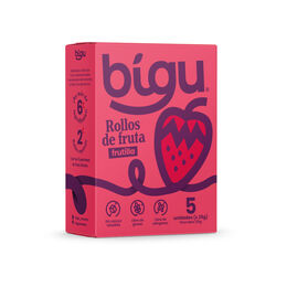 Product image of Pack 5 Yico Frutilla Rollos de Fruta Deshidratada - Bigu