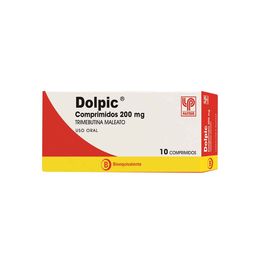 Dolpic (B) Trimebutina 200mg 10 Comprimidos