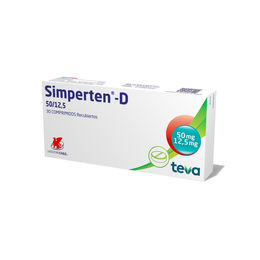 Simperten-D 50/12.5 Hidroclorotiazida / Losartan 30 Comprimidos Recubiertos