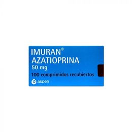 Imuran Azatioprina 50mg 100 Comprimidos Recubiertos