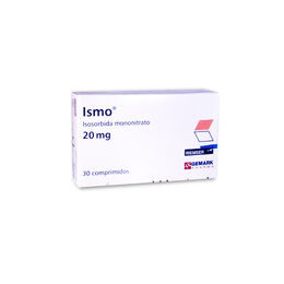 Ismo (R) Isosorbida Mononitrato 20mg 30 Comprimidos