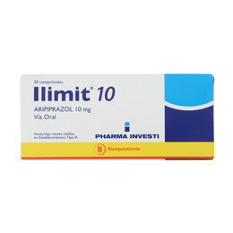 Ilimit (B) Aripiprazol 10mg 30 Comprimidos