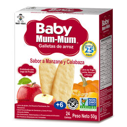 Galletas Sabor Manzana Calabaza Baby Mum-Mum - Baby mum mum