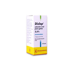 Product image of Dislep Levosulpirida 2.5% Oral Gotas 20ml