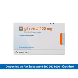 Glivec (R) Imatinib 400mg 30 Comprimidos Recubiertos