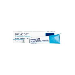 Suavicort Mometasona 0.1% Crema Tópica 15g