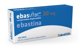 Ebasvitae Ebastina 20mg 20 Comprimidos Dispersables