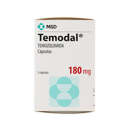 Temodal Temozolomida 140mg 5 Cápsulas