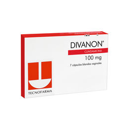 Product image of Divanon Clindamicina 100mg 7 Cápsulas Blandas Vaginales