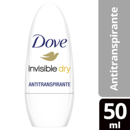 Dove Desodorante En Roll On Invisible Dry 50Ml