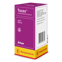 Product image of Tocex (B) Levodropropizina 60mg/10ml Jarabe 120ml