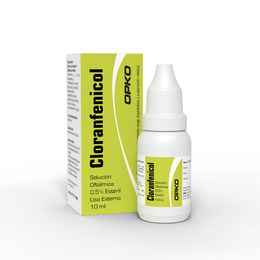 Cloranfenicol (B) 0.5% Solución Oftálmica 10ml