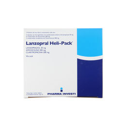 Lanzopral Heli-Pack Lansoprazol / Amoxicilina / Claritromicina 14 Blisters