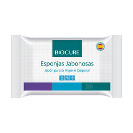 Product image of Biocure Esponja con Jabón 20 Unidades