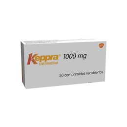 Keppra (R) Levetiracetam 1000mg 30 Comprimidos Recubiertos