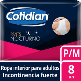 Product image of Pants Cotidian Nocturno P/M 8 Unidades