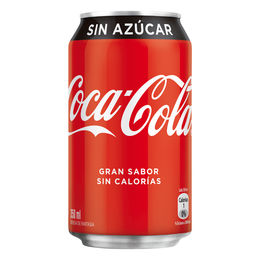 Coca Cola Sin Azúcar  350 Ml