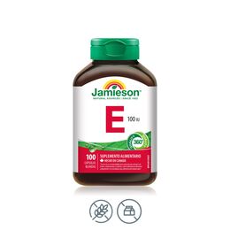 Product image of Vitamina E 100IU 100 Cápsulas - Jamieson