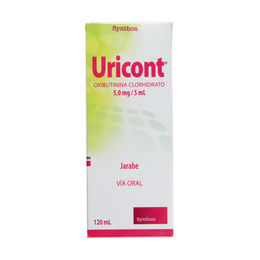 Uricont (B) Oxibutinina 5mg Jarabe 120ml