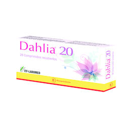 Dahlia 20 (B) Drospirenona / Etinilestradiol 28 Comprimidos Recubiertos