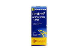 Destrel (B) Desogestrel 75mcg 28 Comprimidos Recubiertos