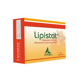 Lipistat Monascus Purpureus 400mg 60 Cápsulas