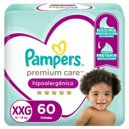 Product image of Pañales Desechables Pampers Premium Care XXG 60 Unidades